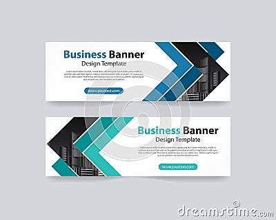 Abstract web banner design template backgrounds Vector Illustration