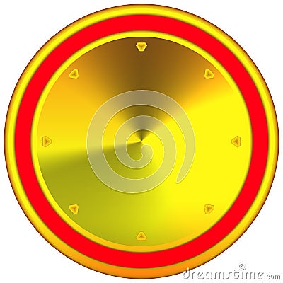 Abstract web button Stock Photo