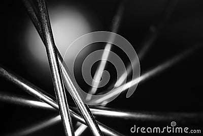 Abstract whisk Stock Photo