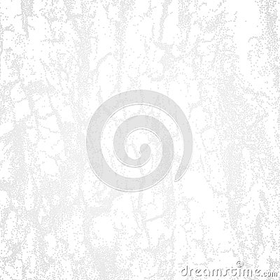 Abstract white background with dotwork texture of wood crust or Vector Illustration