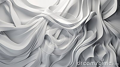 Abstract white background for graphic design or PowerPoint presentations ai generated Stock Photo