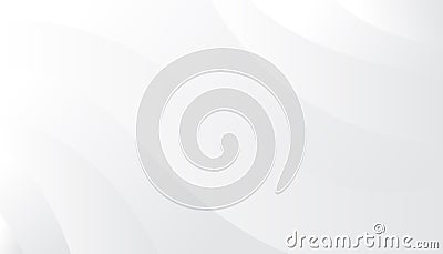 Abstract white background with gray dynamic curve. Vector Vector Illustration
