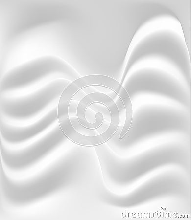 Abstract white background with smooth lines Vector Illustration