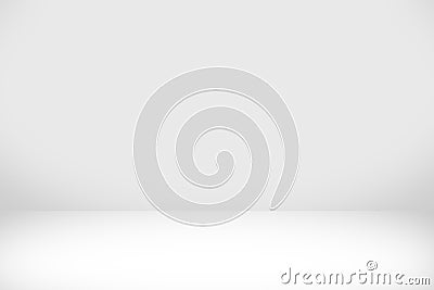 Abstract white background with white light and grey shadow Stock Photo