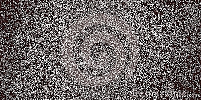 Abstract White and Brown Spotted Pattern - Random Placed Spots, Circles of Various Sizes, Retro Style Texture, Vector Design Vector Illustration