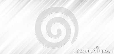 Abstract white and gray diagonal stripes light gradient pattern background and texture clean modern Vector Illustration