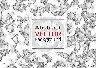 Abstract white grey marble texture, Vector pattern background, Trendy template inspiration for your design Vector Illustration