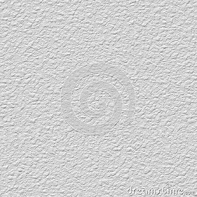 Abstract white gypsum wall, seamless texture, background - in the form of a rough embossed gypsum surface Stock Photo