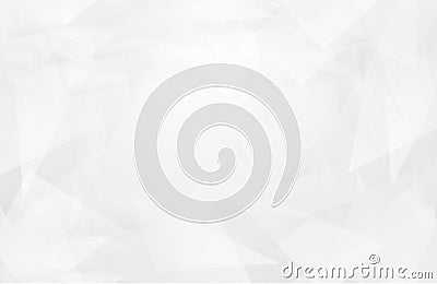Abstract white interior highlights future. gray background, Lowpoly Background with copy-space. White paper modern polygon backgro Vector Illustration