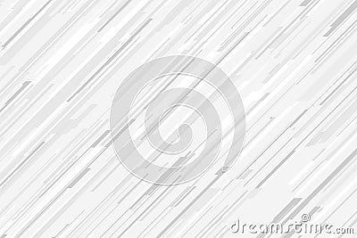 Abstract white striped line background, vector illustration Colorless monocrome contrast Cartoon Illustration