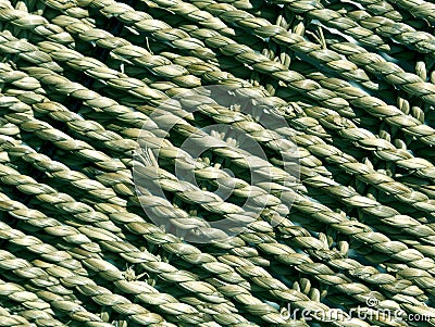 Abstract wicker baslet texture. Stock Photo
