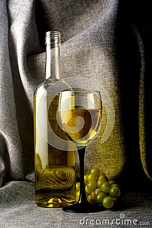 Abstract Wine Glassware Background Design Stock Photo