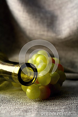 Abstract Wine Glassware Background Design Stock Photo