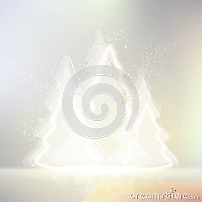 Abstract winter background Stock Photo