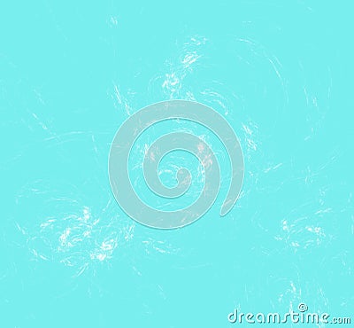 Abstract winter texture white pattern on blue background. Fantasy fractal texture. Digital art. 3D rendering. Computer generated i Stock Photo