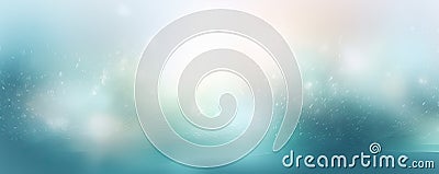 Abstract wintry sky featuring glittering bokeh backdrop, perfect for classic Xmas scene visuals. Generative AI Stock Photo