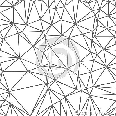 Abstract wireframe polygonal abstract mesh. Vector Illustration