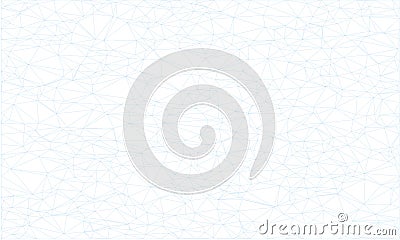 Abstract wireframe polygonal abstract mesh. Vector Illustration