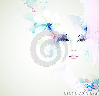 Abstract women Vector Illustration