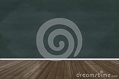 Abstract wood floor texture and chalk rubbed out on background Stock Photo