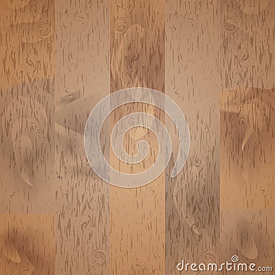 Abstract Wooden textured background. Seamless pattern. Vector Stock Photo