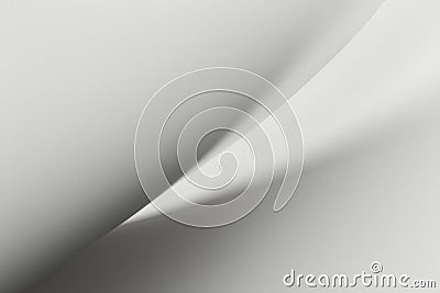 An abstract work made of white papers Stock Photo