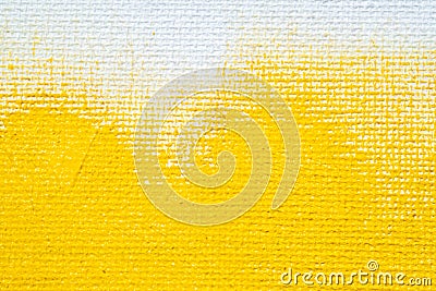 Abstract yellow background white grunge border yellow color with white canvas edges, vintage grunge background texture Stock Photo