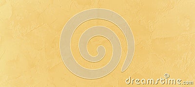 Abstract yellow beige watercolor brushes painted paper texture background banner panorama Stock Photo