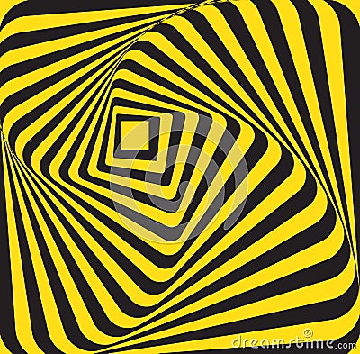 Abstract yellow black rectangle Stock Photo