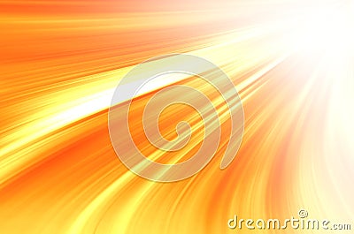 Abstract yellow curves background Stock Photo