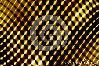 Abstract Yellow Grid Stock Photo
