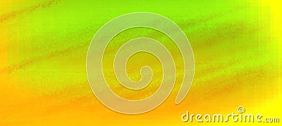 Abstract yellow widescreen background. Empty backdrop with copy space for text or image Stock Photo