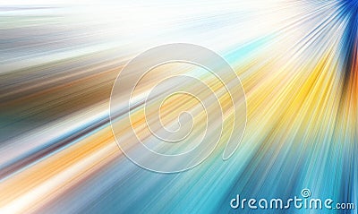 Abstract zoom motion blur Stock Photo