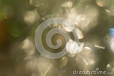 Abstraction background. Bokeh. Variegated glare. Colored flashes Stock Photo