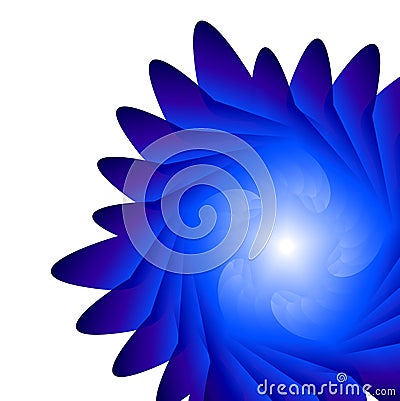 Abstraction flower background. Vector illustration Vector Illustration