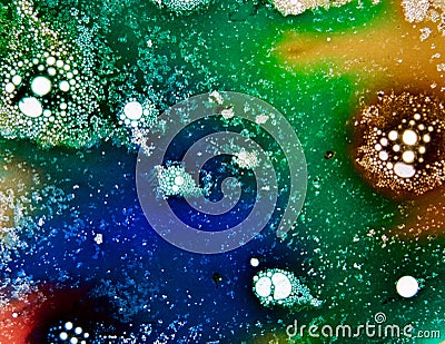 Abstraction paint Stock Photo