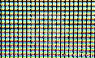 Abstraction of pixels Stock Photo