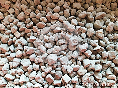 Abstraction Texture small stones Stock Photo