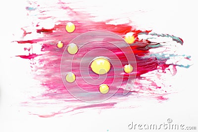 Abstractionism, creative art. Viruses and illness. Stock Photo