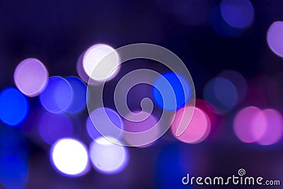 Abstrakt background with bokeh and defocused lights Stock Photo