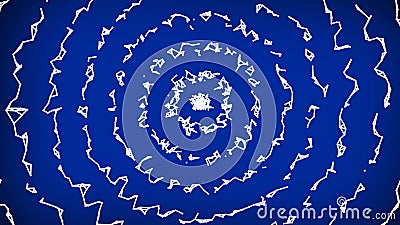 Abstrakte Hieroglyphen Uralte Symbole Sind Zufallige Bewegende Animationen Auf Blauem Hintergrund Animation Der Nahtlosen Schlei Stock Footage Video Von Symbole Animationen