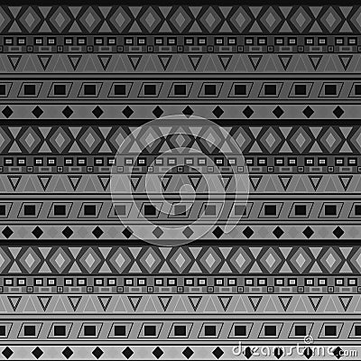 Abstrfact seamless folk ethno retro pattern Stock Photo