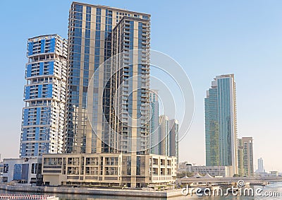 Abu Dhabi, UAE - January 11 2024: Al Reem Island Editorial Stock Photo