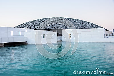 Louvre of Abu Dhabi Editorial Stock Photo