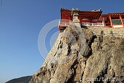 Abuto-kannon Temple Stock Photo