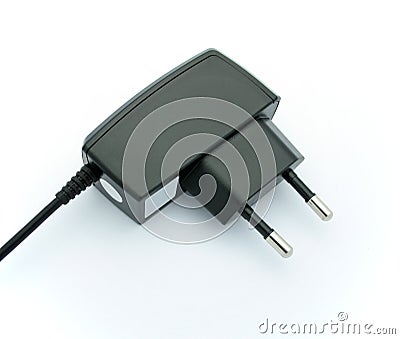 AC adapter Stock Photo