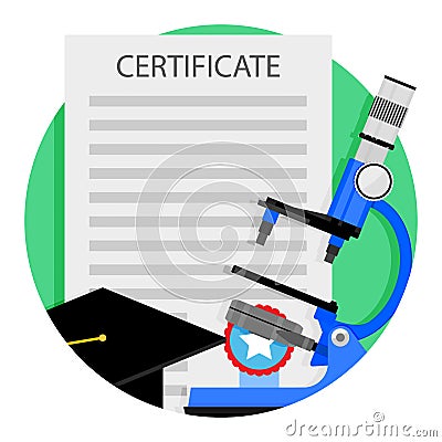 Academic education icon Vector Illustration