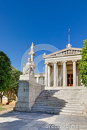 Academy of Athens, Greece Stock Photo