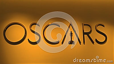 Academy Awards Oscars logo Editorial Stock Photo