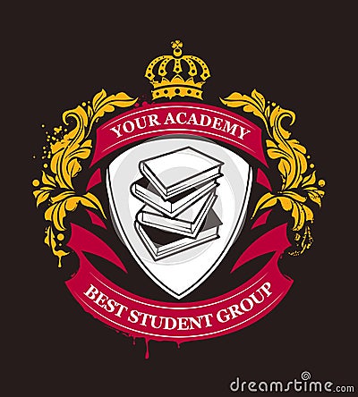 Academy Emblem Vector Vector Illustration